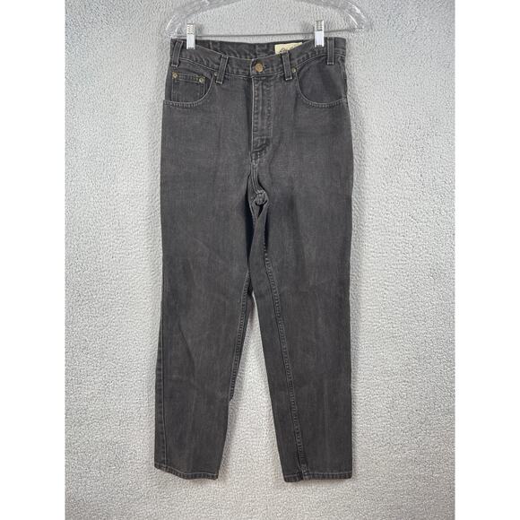 Vintage Eddie Bauer Men's Size 30S Black Jeans - Picture 1 of 9